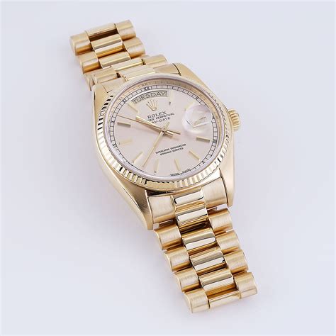 rolex day date gold price 1982